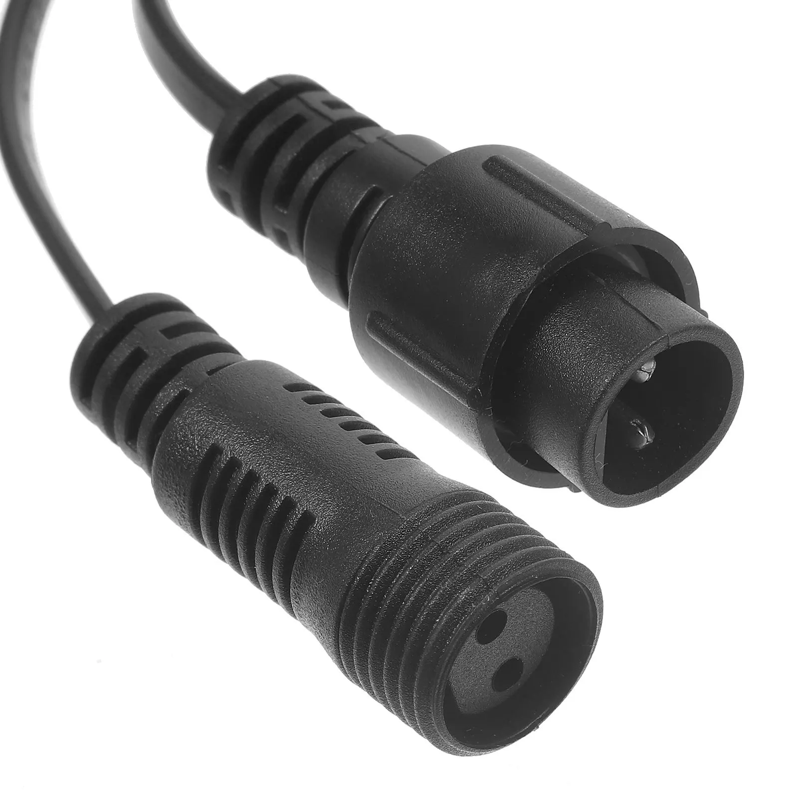 

Waterproof 2 Pin Extension Cord Outdoor String Light Extension Cable Christmas Light Extender Flexible Connection