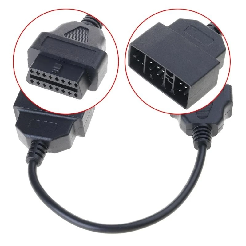 

R9CC Flexible OBD2 22 Pin Pin Diagnostic Cable Car Diagnostic Connector Vehicle Diagnostic Extension Cable for Vehicles
