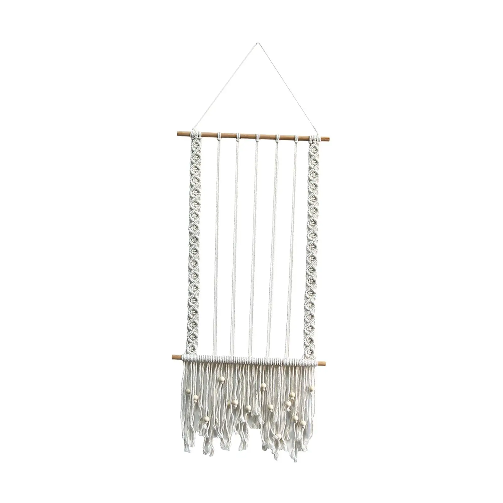 Boho Macrame Wall Decor Hanging Photo Display, Note Holder, Wall Hanging Picture
