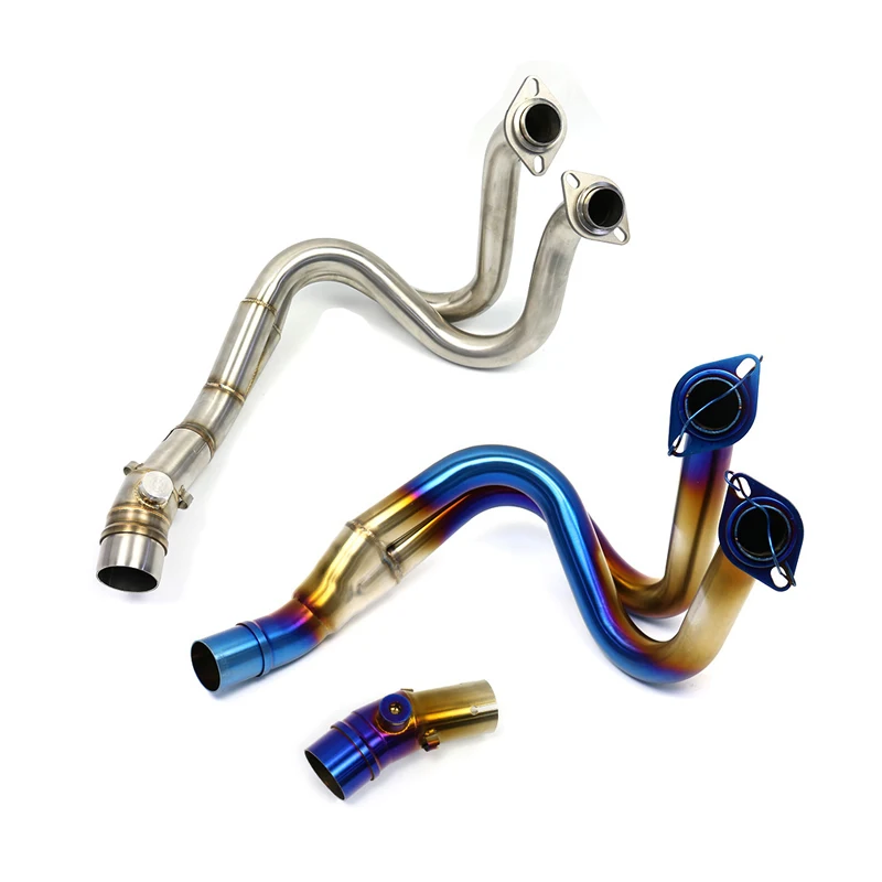 

FOR KAWASAKI ER6N ER6F Versys 650 Z650 Ninja650 2012 - 2023 Motorcycle Exhaust Escape Modify 51MM Front Middle Link Pipe Muffler