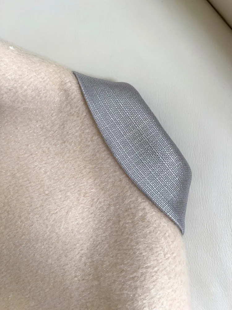 Elegante Frauen Wolle Mischungen Retro Einreiher Mid-länge Diamant Taste Woolen Mantel Herbst Winter Turndown Kragen Oberbekleidung