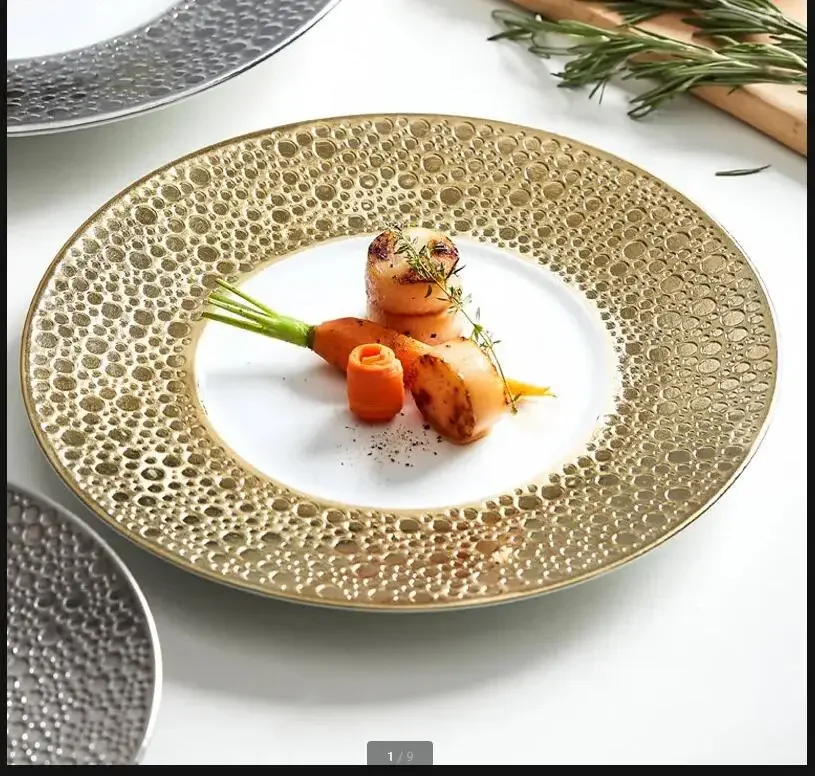 

Ceramic Dinner Plate Round Steak Plates Pasta Dish Straw Hat Plate Dessert Plates Fruit Bowl Salad Bowl Soup Bowls Snack Tray