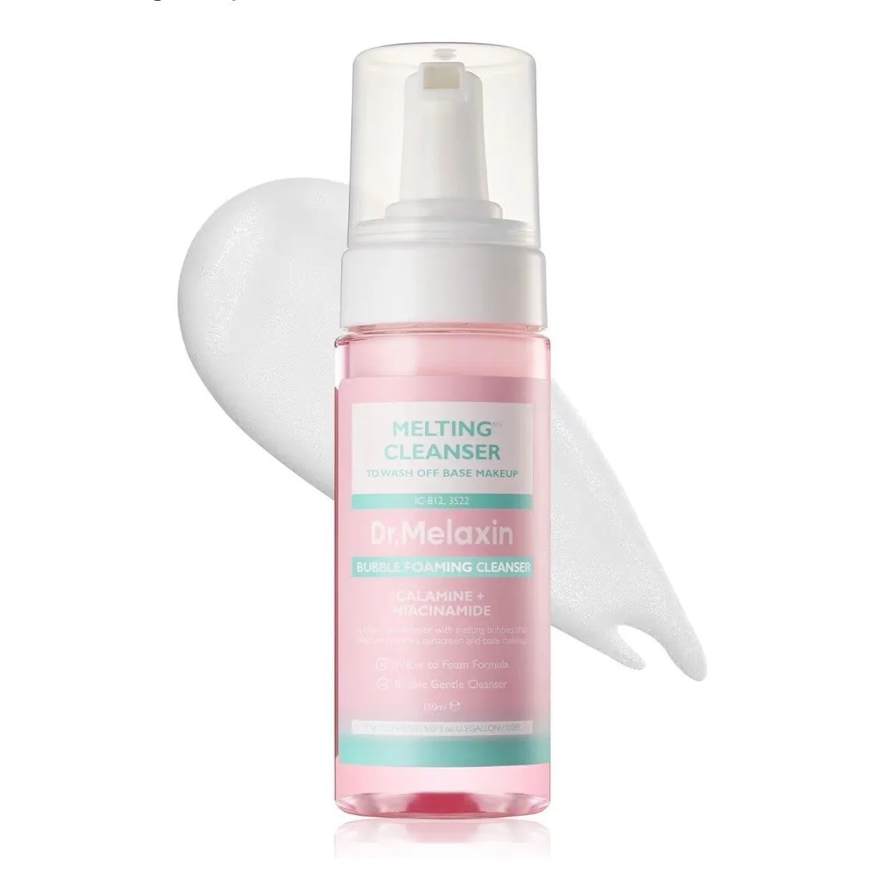 

Dr.Melaxin Melting Cleanser - Hypoallergenic Makeup remover with Quick Bubble, Deep Pore Cleansing for all skin type, 150ml