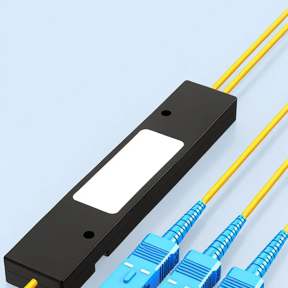 Passive Fiber Splitter SC Connector Networking Accessory Reliable Signal Distribution For FTTH Telecommunication