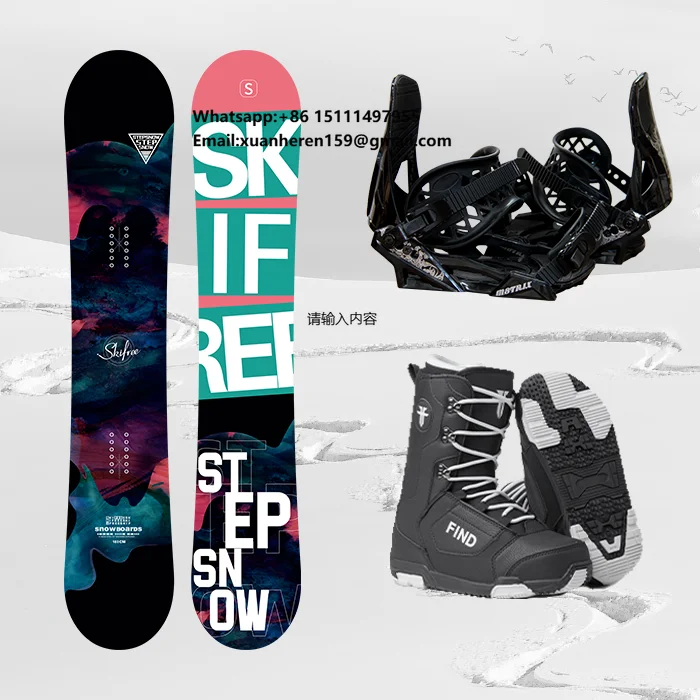 Hot Sale Adult Snowboard Set Snowboard+bindings+boots Private Label Custom Snowboards