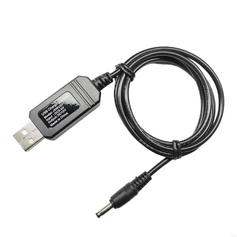 

L41E Adjustable Power Cable DC3.5X1.35mm Plugs USB to 9V12V Voltages Boosters LED Scre