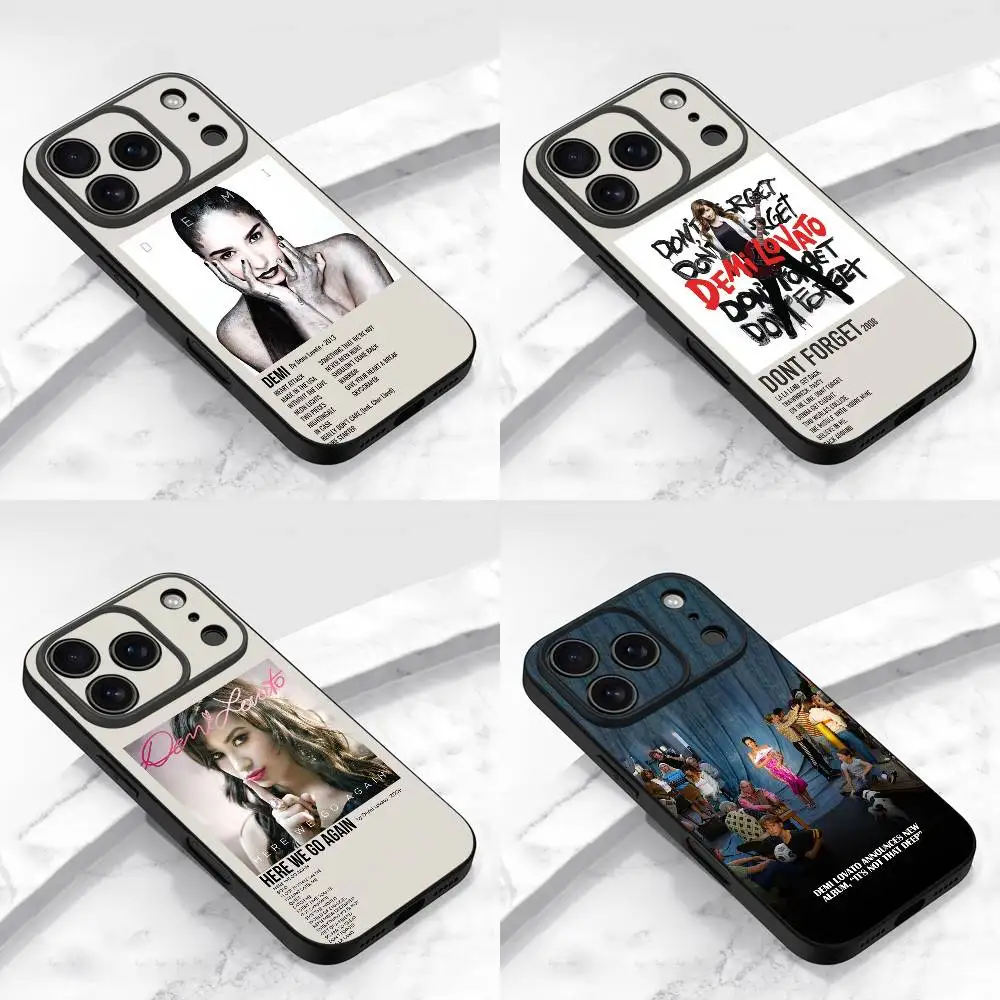 

D-Demi Lovato Its Not That Deep Phone Case For iPhone 13,16,11,14,17,12,15,Plus,E,Air,Pro,Max,Mini Protective Black Cover