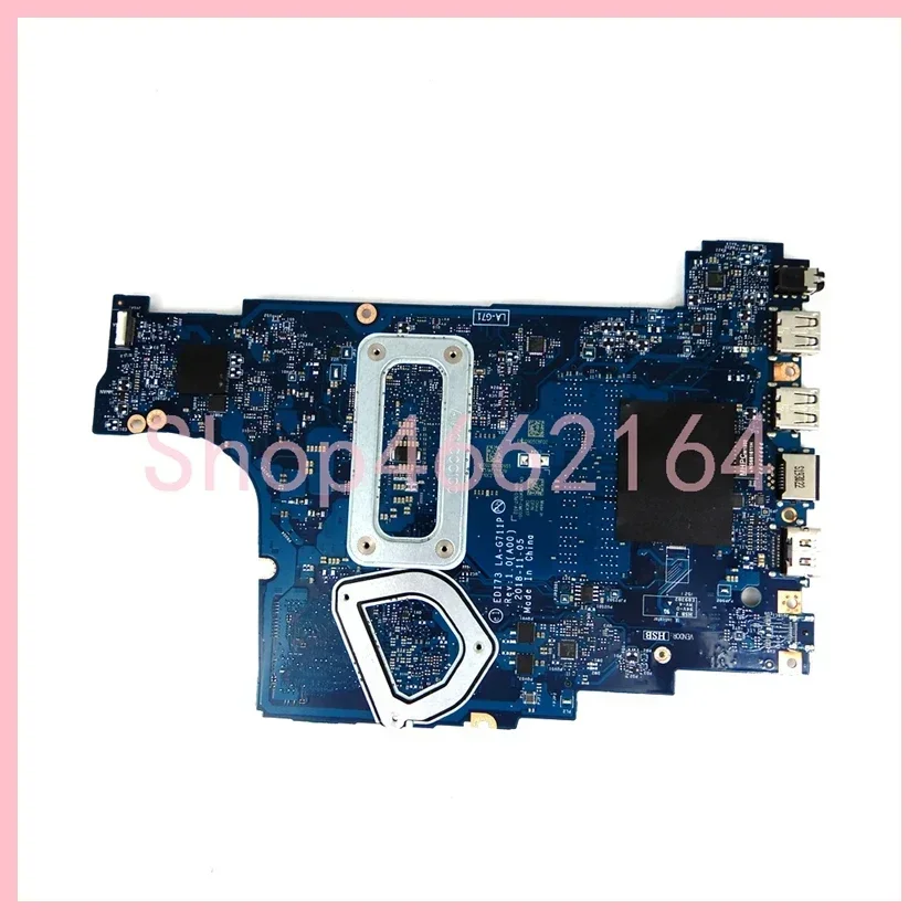 LA-G711P With i7-8565U CPU V2G GPU Laptop Motherboard For Dell Inspiron 3480 3580 3481 3780 Mainboard CN-0MDK17 100% Tested OK