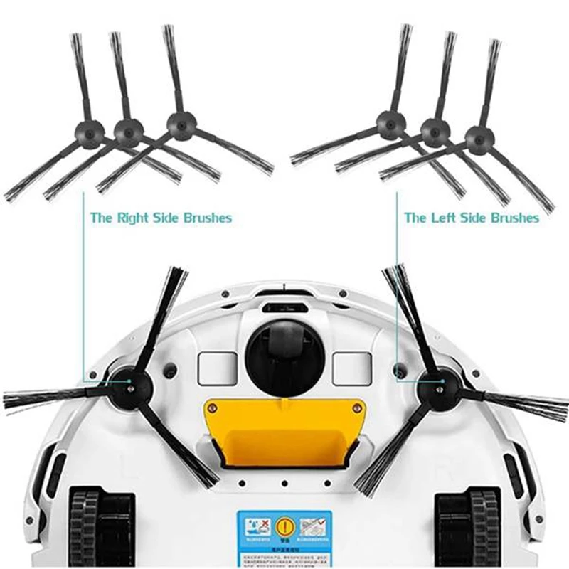 Filtre à poussière primaire pour aspirateur Ilife V50 V55 V5 V5S V3 V3S V5pro X5 V5S Pro, brosse latérale AD, vadrouille, gril, pièces