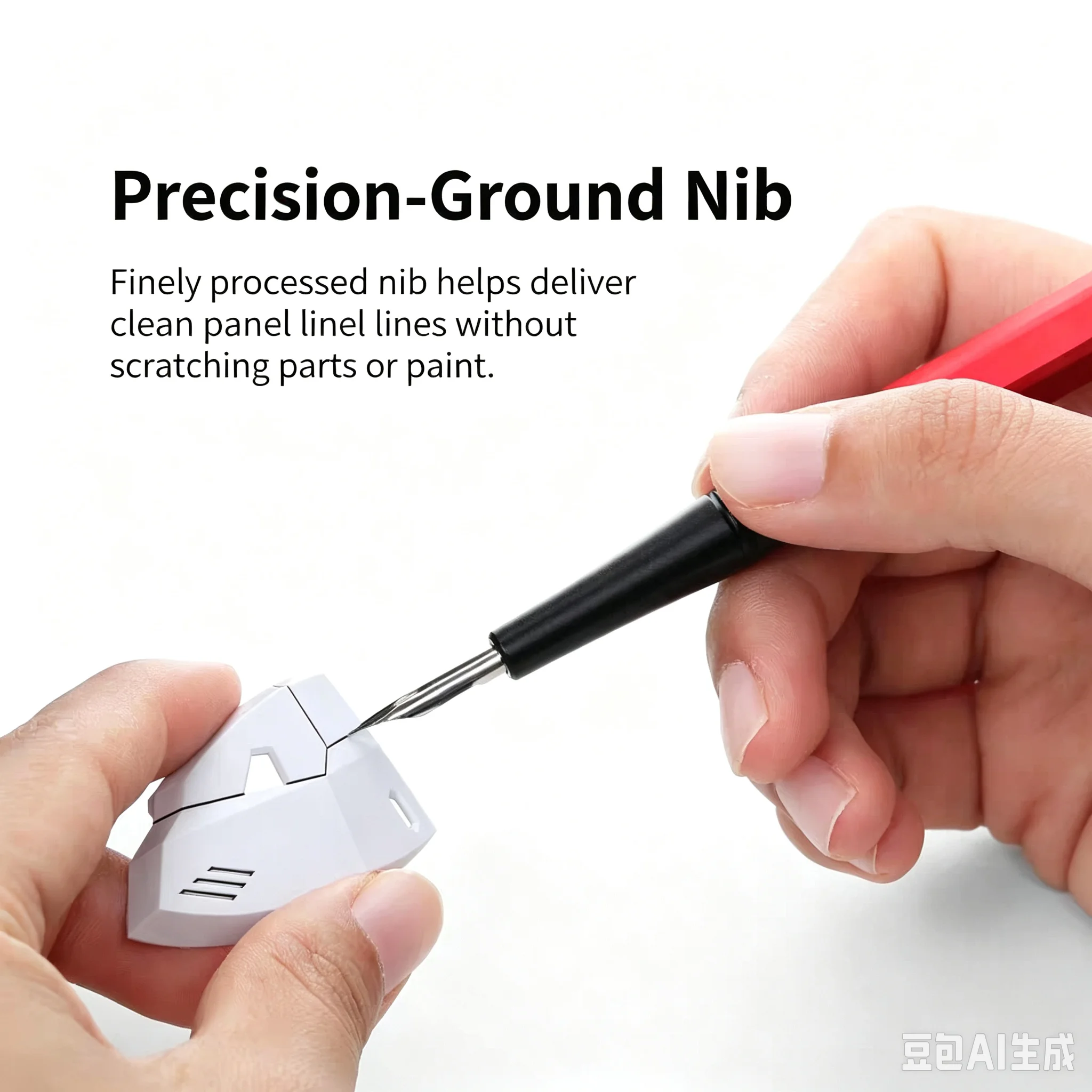 DSPIAE ALLOY Panel Line Pen Hobby Tool High-precision Model Assembly DIY Tools