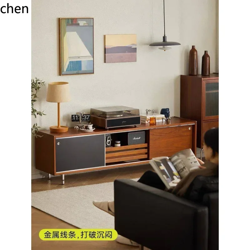 y8- Small Apartment Living Room Home Storage Floor Cabinet TV Cabinet Storage Cabinet