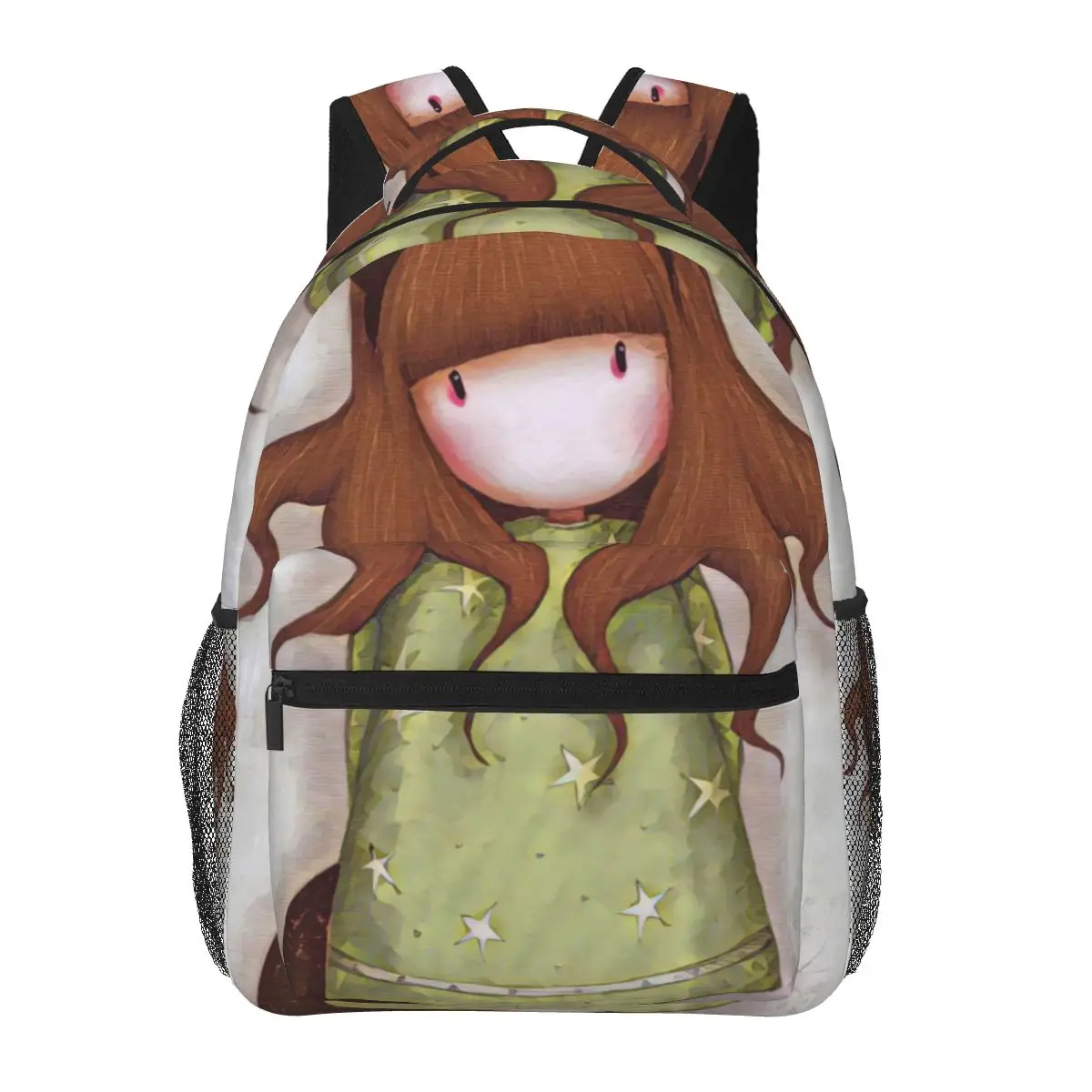 

Art Cartoon,Gorjuss Backpack for Girls Boys Travel RucksackBackpacks for Teenage school bag