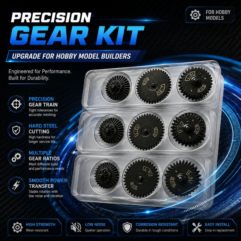 13:1 16:1 18:1 Stable Operation Steel Cut Gear Assembly Metal Driving Parts Compatible With Gen8 Gen9 Gen10 V2 Gearbox