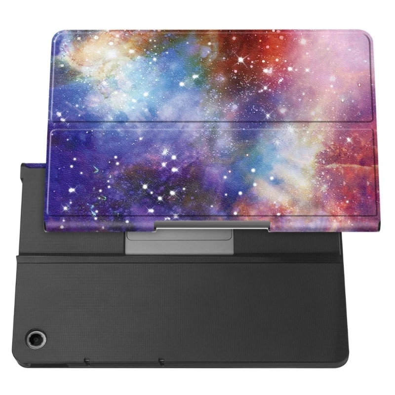 Protective Cover Featuring Double Fold Design And Pattern For Tab