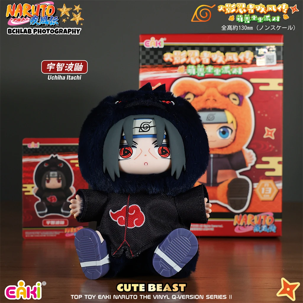 Auf Lager Original TOPTOY EAKI Naruto Sit-in Party Konohagakure San'in Jiraiya Orochimaru Tsunade Niedliche Plüsch Blind Box Spielzeug Geschenke