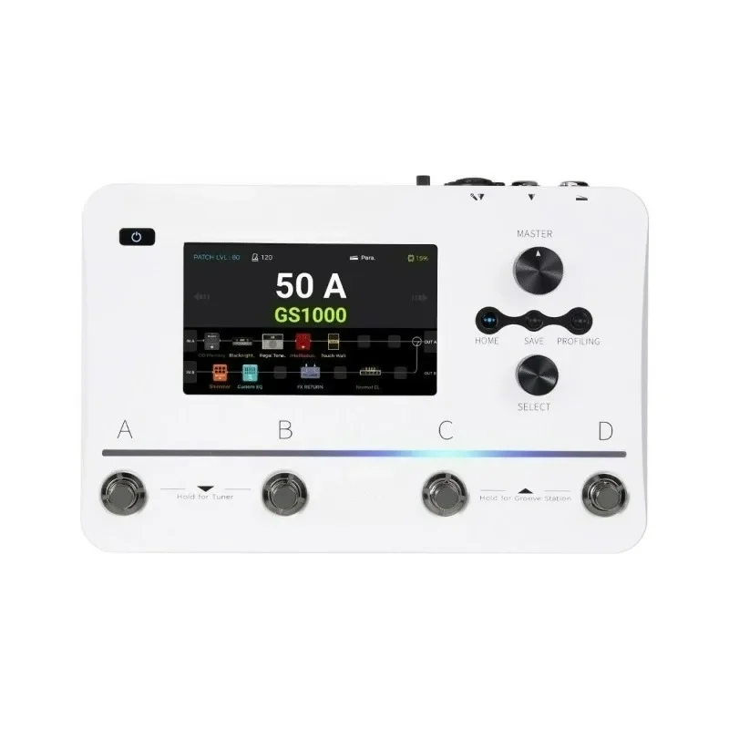 Electric guitar bass comprehensive effect device, smart speaker acquisition IR simulation recording