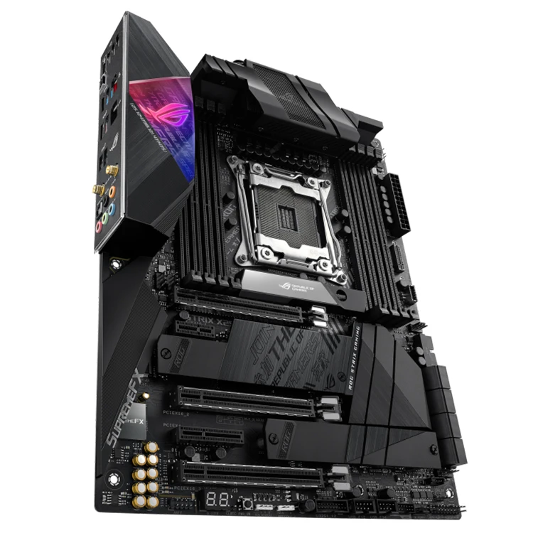 ROG STRIX X299-E GAMING II ATX 중고 게이밍 메인보드 (X299) LGA 2066, Wi-Fi 6 (802.11ax), 2.5Gb LAN, 8X DIMM 최대 256GB