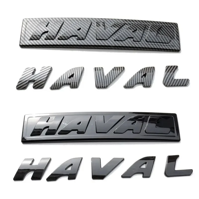 For Great Wall Haval H6 F5 F7 M6 H4 H9 H7  F7X Sport JOLION Dargo 2020-2023 Car Rear Logo Badge Emblem Sticker