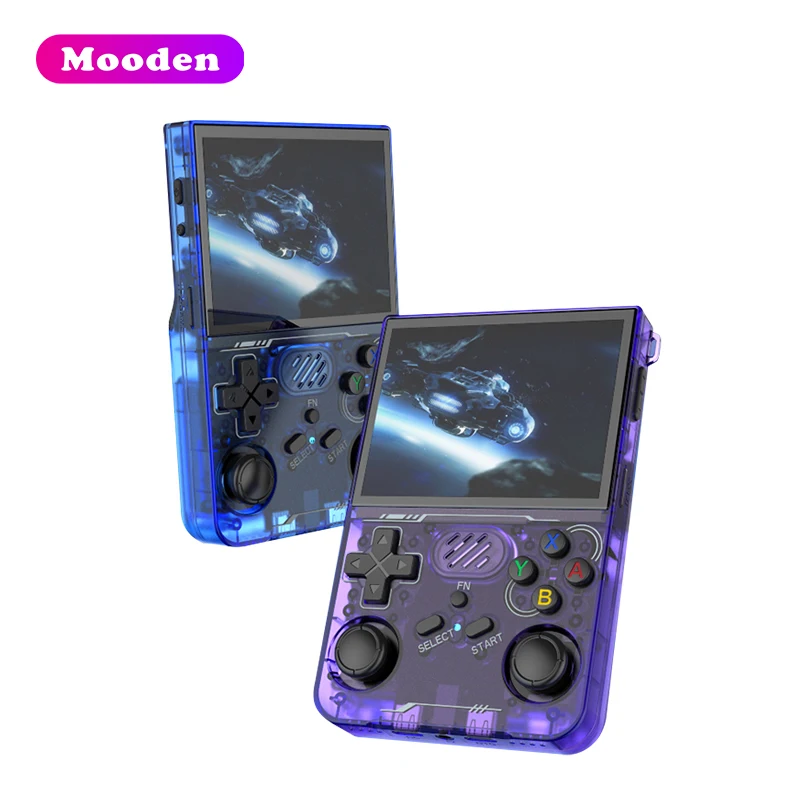 L R36XX Handheld Game Console Update  Wifi Function Support 2 Player Retro Video Game Console for PSP