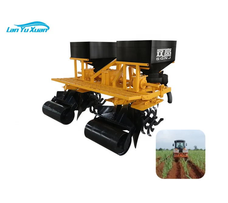 Farmer Machine Tractor Driven Sugarcane Weeding Fertilizing Machine Sugar Cane Soil Cultivator Agricultural Processing Machine