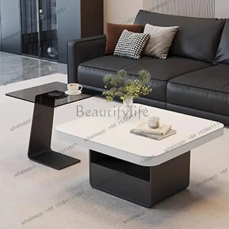 Safe Moving Coffee Table Decoration Luxury Bedroom Living Room Lounge Designer Side Table Standing Kaffee