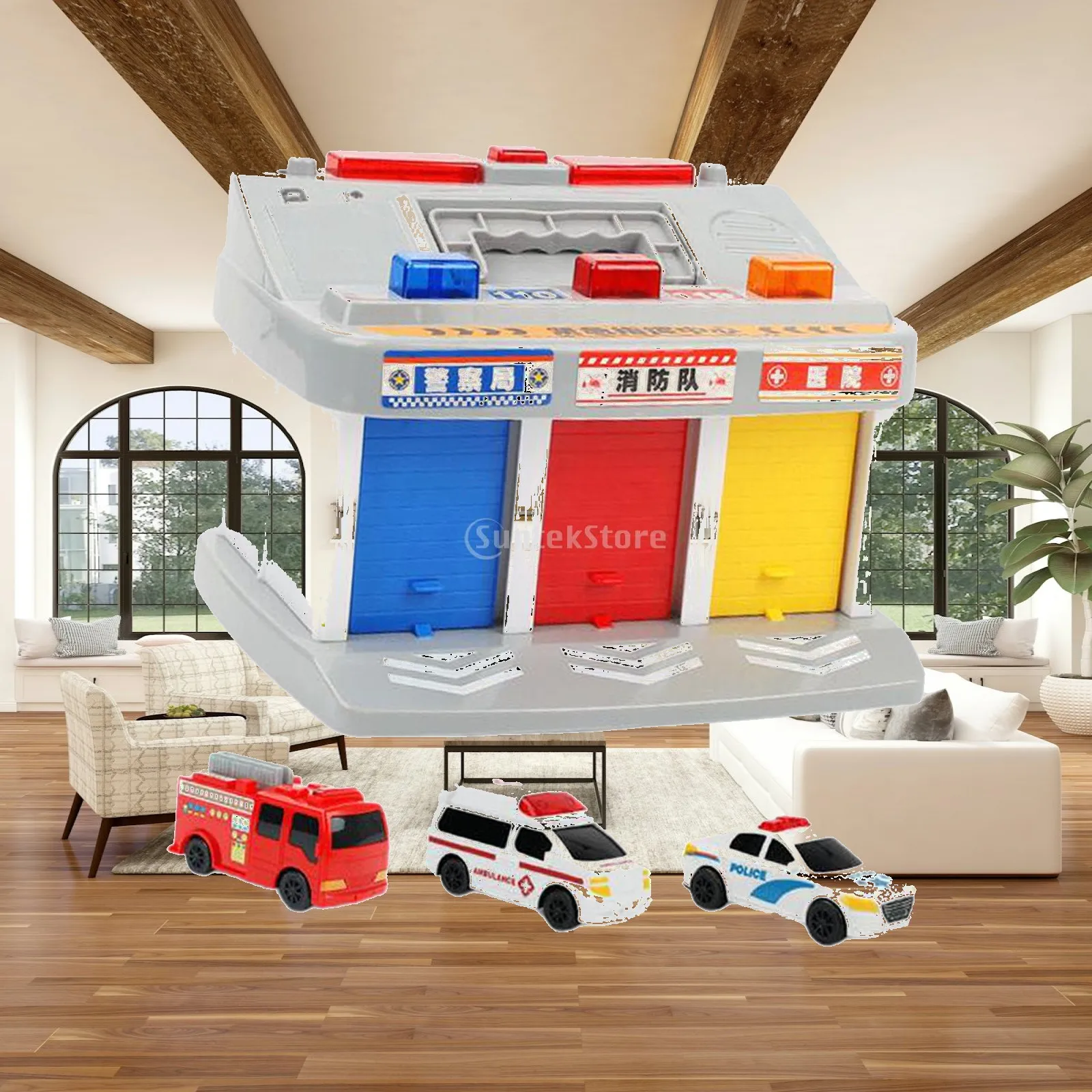 Parking Garage Toy Set Educational Toys for Ages 3 and up Toddlers Children