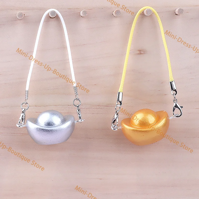 Adapted for 15-17 Cm V1/V2/V3 Versions, Cute Plush Toy Mini Gold Ingot Pendant-adorable Lucky Coin Fashion Accessories Gift
