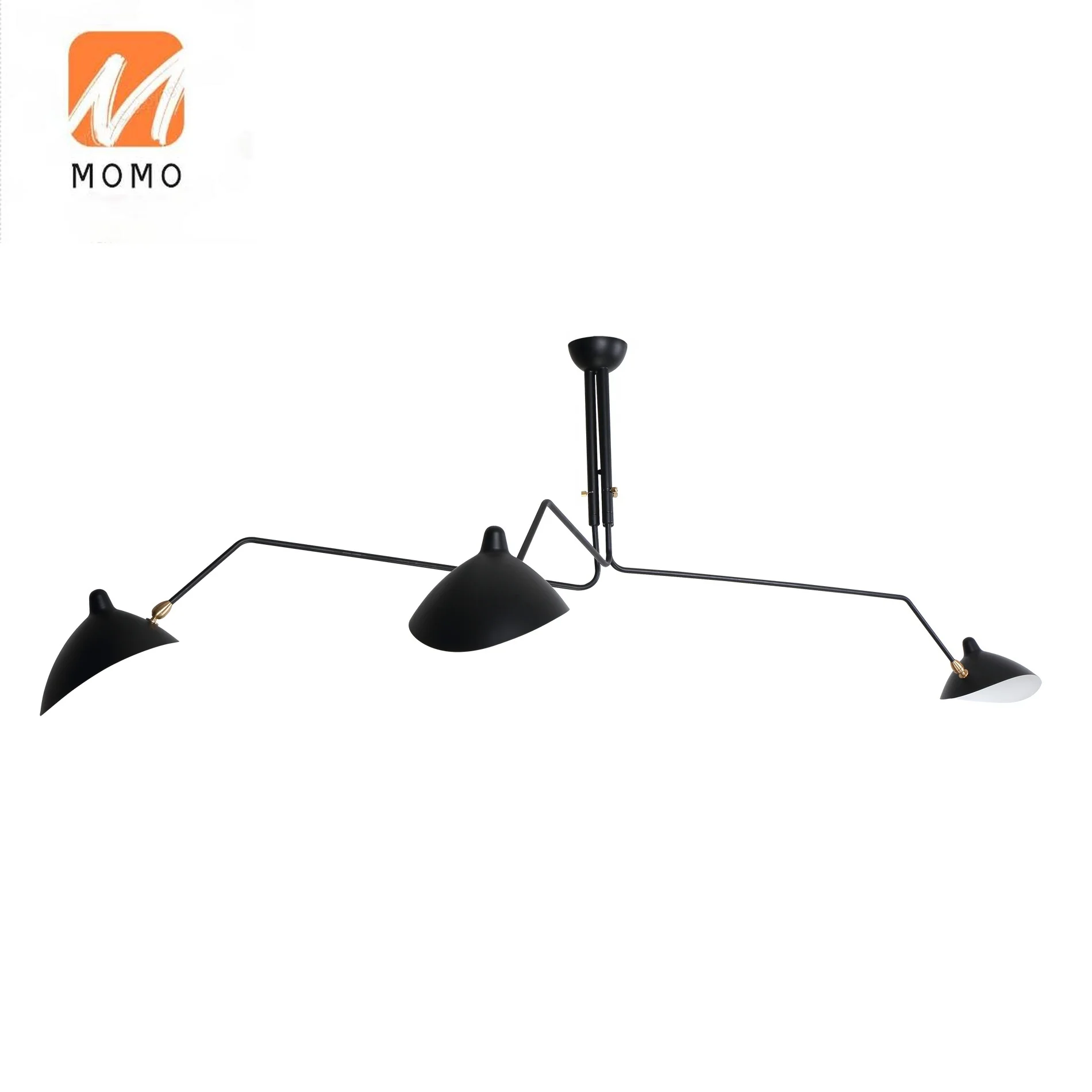 E27 luxury black modern pendant lights ceiling lights living room chandeliers mounted light shades ceiling lamp indoor