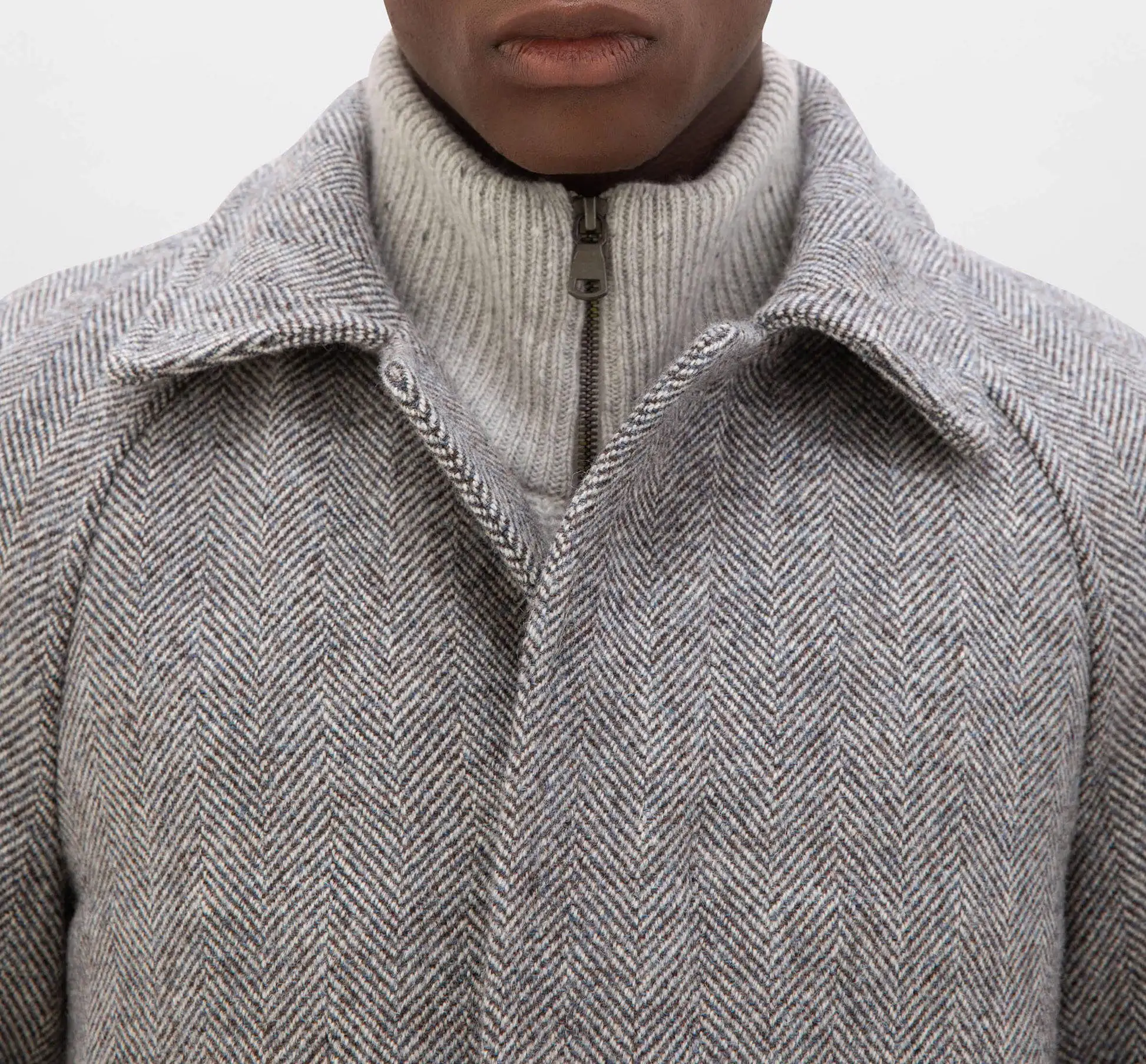 الرجال عارضة معطف طويل الصوف مزيج واحدة الصدر سترة السترة الدافئة معطف سميك الأعمال أبلى مخصصة