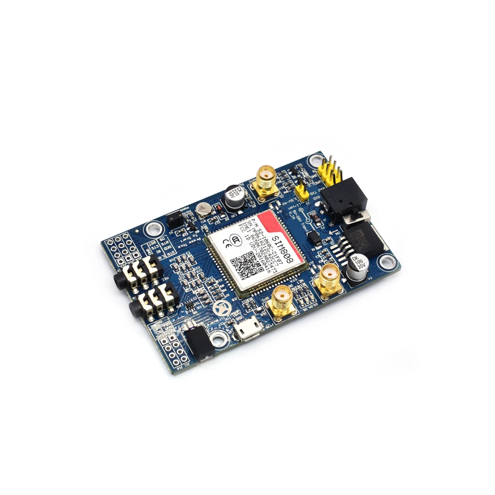 SIM808 Module GSM GPRS GPS Development Board IPX SMA with GPS Antenna for Arduino Raspberry Pi Support 2G 3G 4G SIM Card