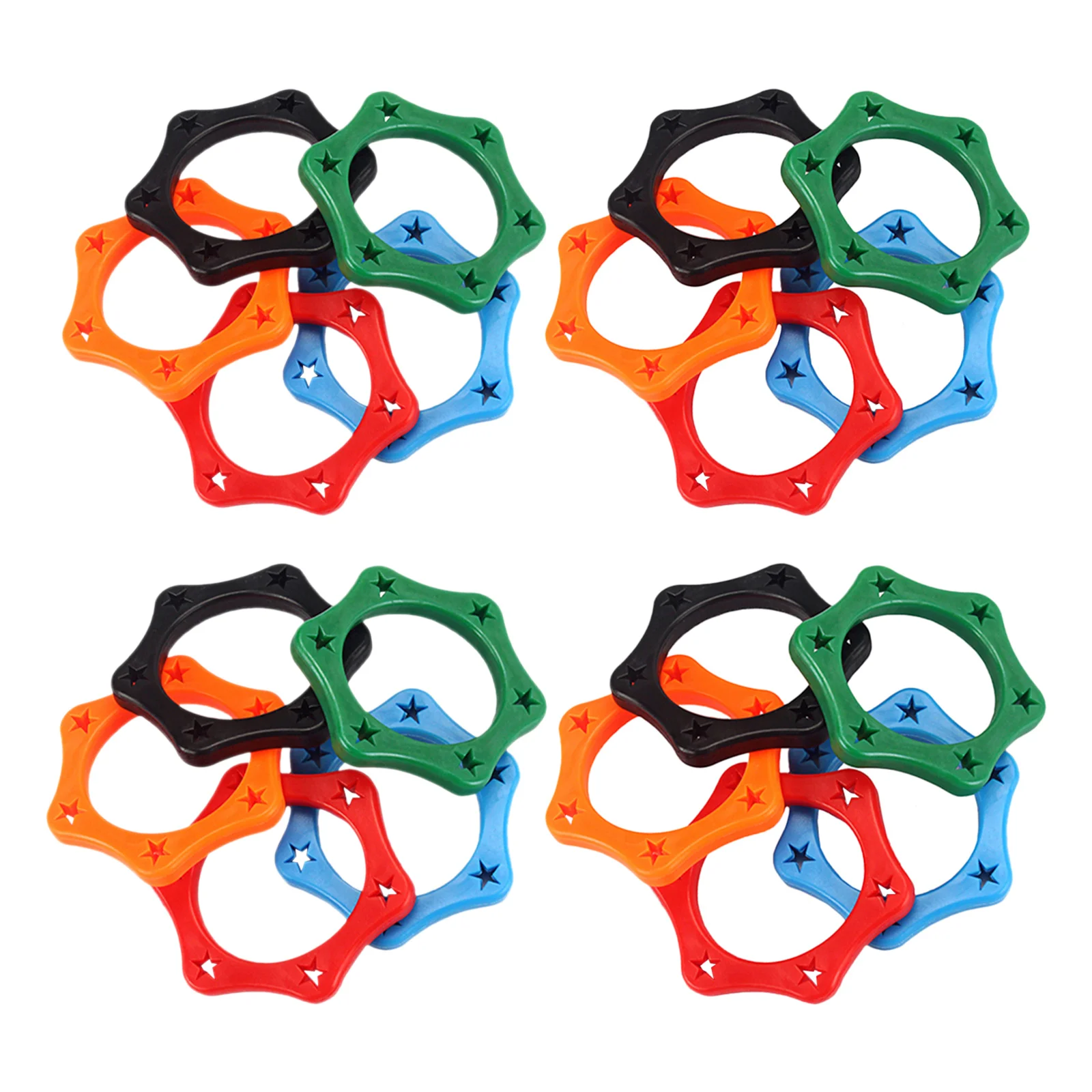 

20Pcs Mic Grip Band Universal Microphone Protection Ring for Handheld Wireless Mics Outdoor Interview and Live Streaming Use