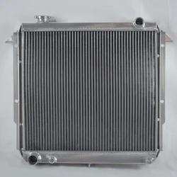 Aluminium Radiator for 1984-1996 Jeep Comanche MJ/Cherokee XJ/Wagoneer 2.5L/2.8L Petrol 4x4