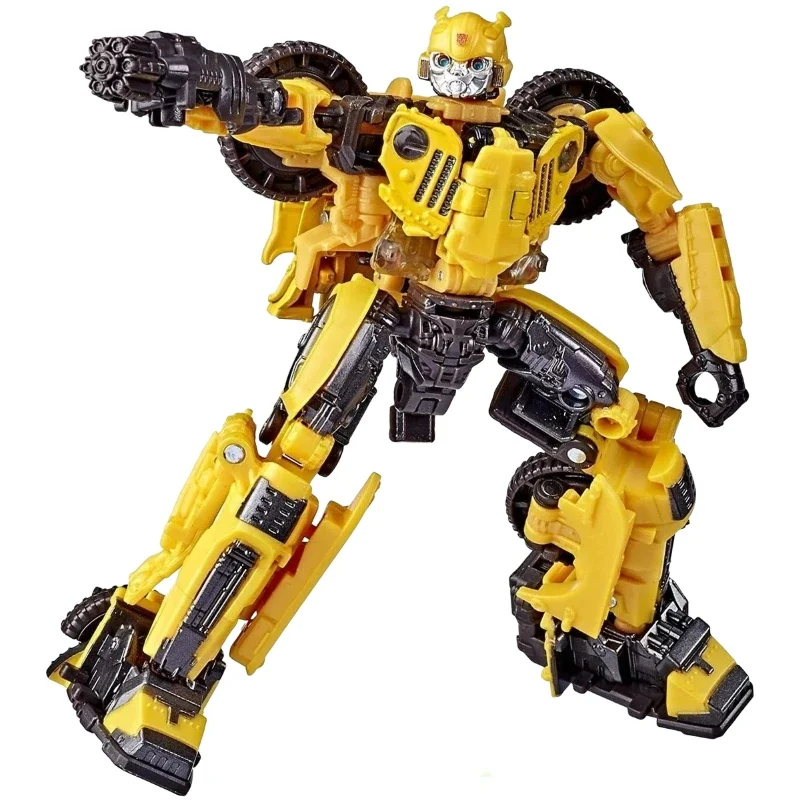 ในสต็อก Transformers SS Series SS-57 D-Class Bumblebee ตัวเลขการกระทําหุ่นยนต์สะสมของเล่นเด็กรถของขวัญ