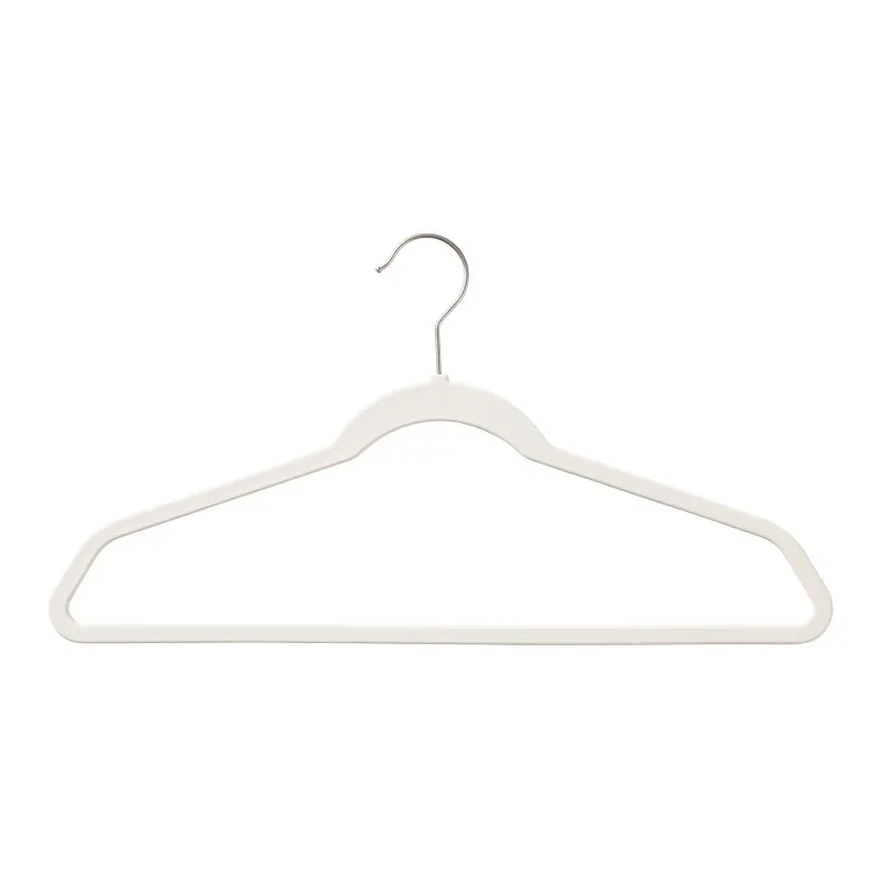 Rubber Hangers, Non-Slip Hangers, 30 Pack, Grey, Perfect for Adult & Teen age