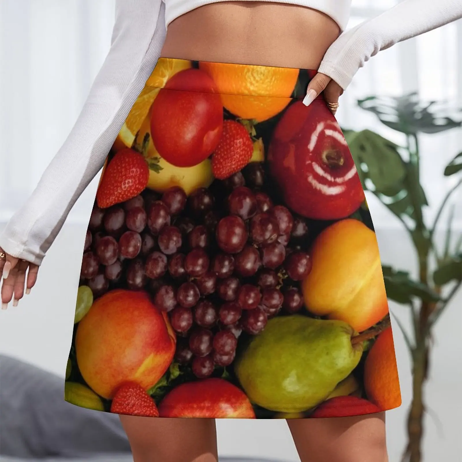 Fruit Mini Skirt skirt set women's summer dress 2023 School skirt Short skirt woman