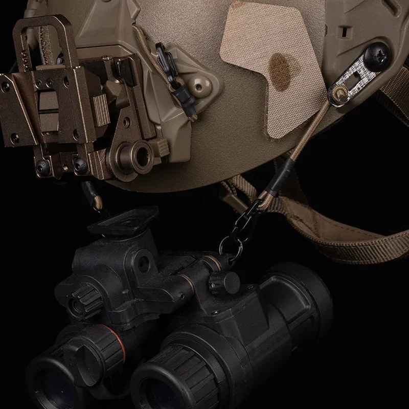 2pcs  V1 Elastic Retention Bungee Cord Tactical NVG Mount Lanyardfor PVS7 PVS14 PVS31 Airsoft Helmet Mounted Night Vision Device