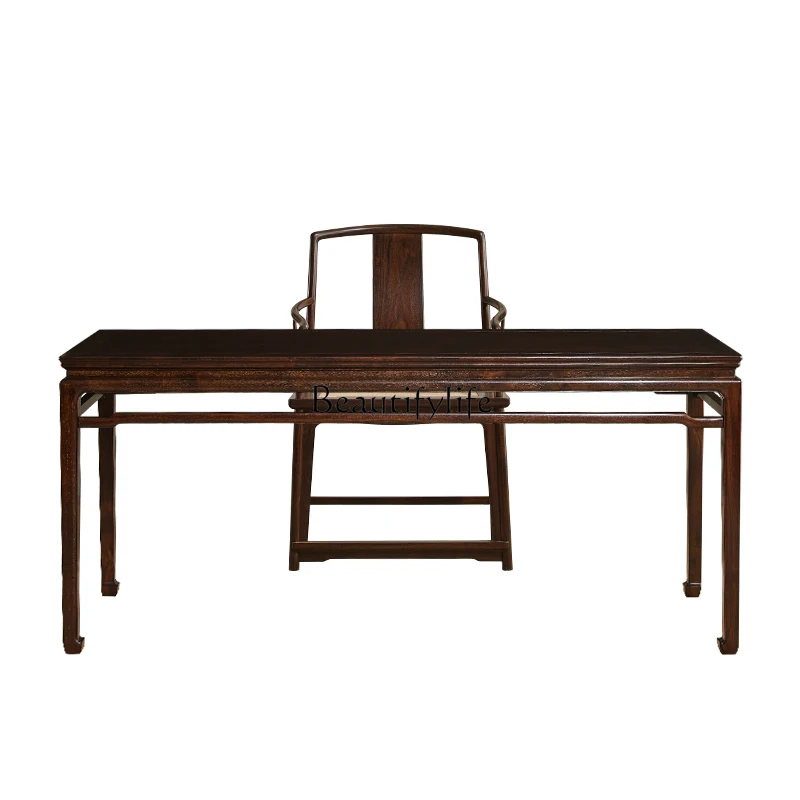 Rosewood Desk Chinese Calligraphy Household Red Sandalwood Writing Ming Desk Painting Table