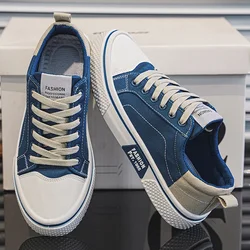2026 Summer New Men's Breathable Versatile Skateboarding Shoes Men's Soft Bottom Casual Sports Trend Fashion Canvas Shoes 48size