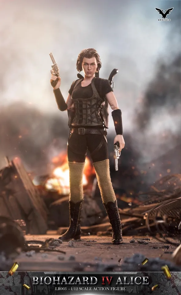 BROTOYS LR003 LR004 1/12 Female Soldier Alice High Quality Model