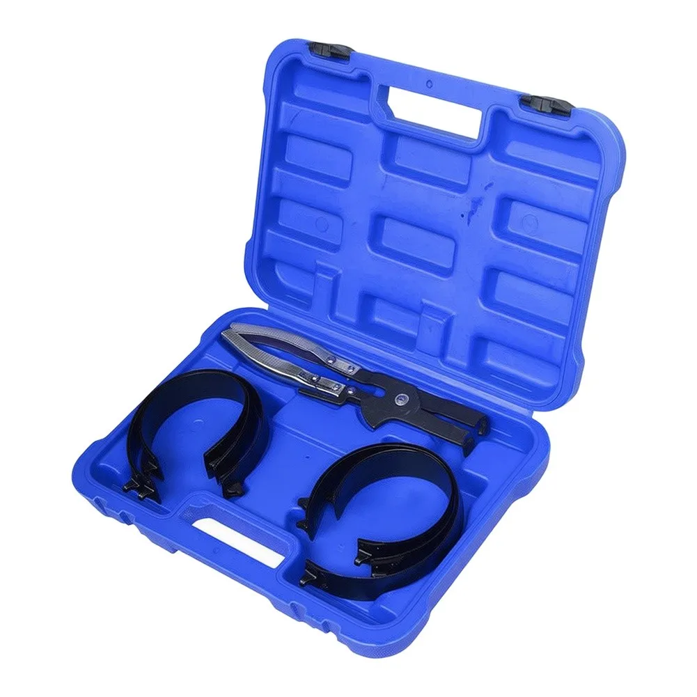 Piston Ring Clamp Compressor Pliers Tool Kit Engine Repair Installer Set For Cars, Motorcycles, And Small Machinery Repair Tools