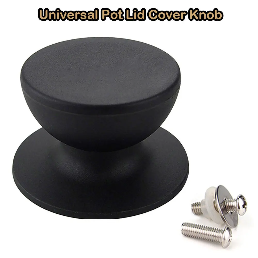 Universal Pot Lid Cover Knob Frying Pan Saucepan Lids Bakelite Matte Non-slip Cover Knob Home Kitchen Cookware Accessories