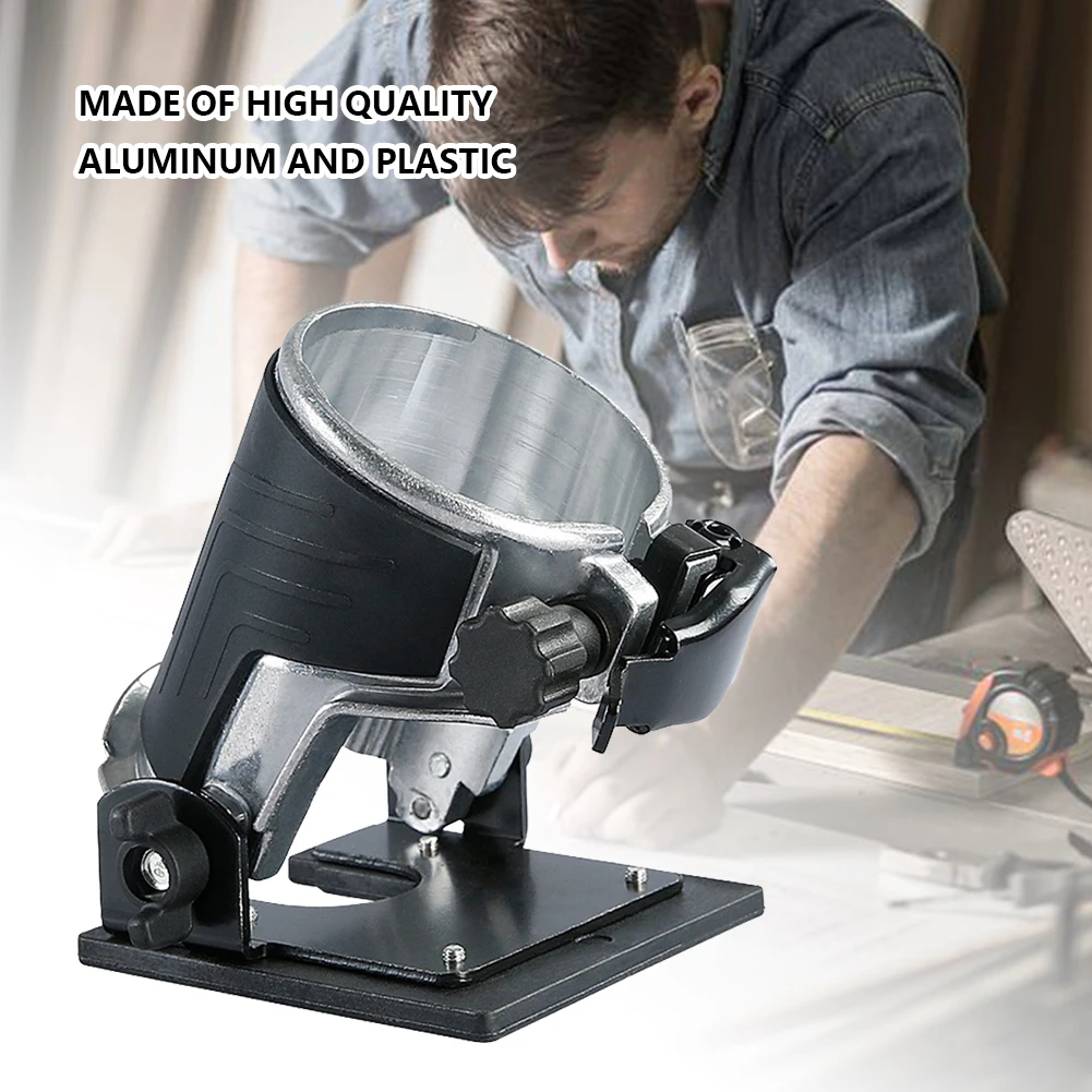 Edge Cutter Trimming Machine Base Aluminum Alloy Wood Router Trimmer Base Multifunctional for Wood Processing Cabinet Processing
