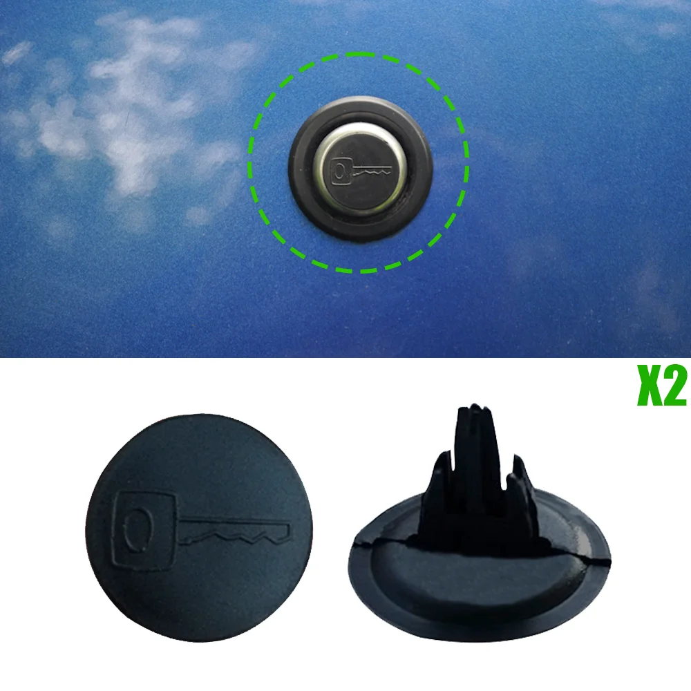 2Pcs For Mercedes-Benz Vito W638 W639 W447 1996 1997 1998 - 2024 New Door Handle Key Hole Cap Plug Door Lock Protection Cover