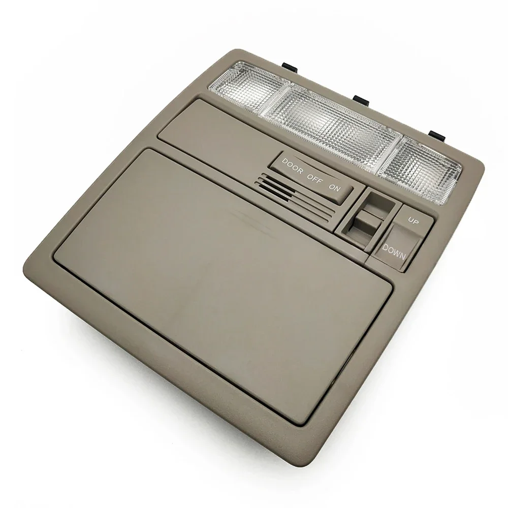 

For Toyota Camry 2007-2011 Interior Console Overhead Sunroof Switch with Reading Light Dome Map Lamp 63650-33221E0 Beige