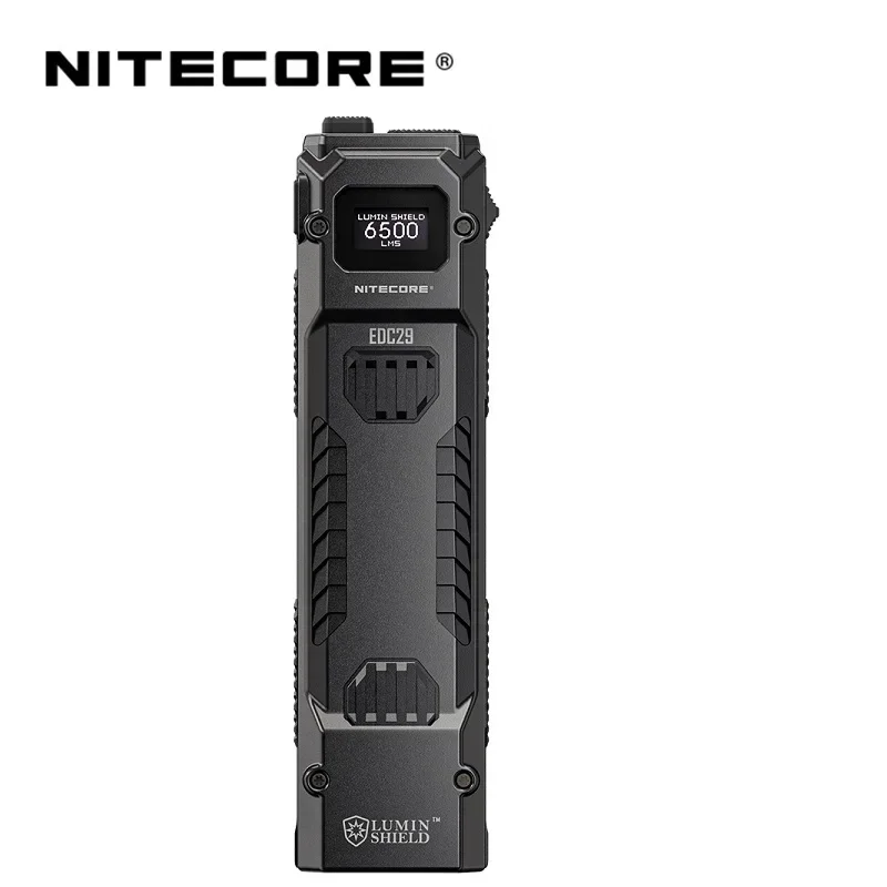 NITECORE EDC29 6500 lumens USB-C Rechargeable Ultra Slim High Performance EDC Flashlight Bulit-in Battery