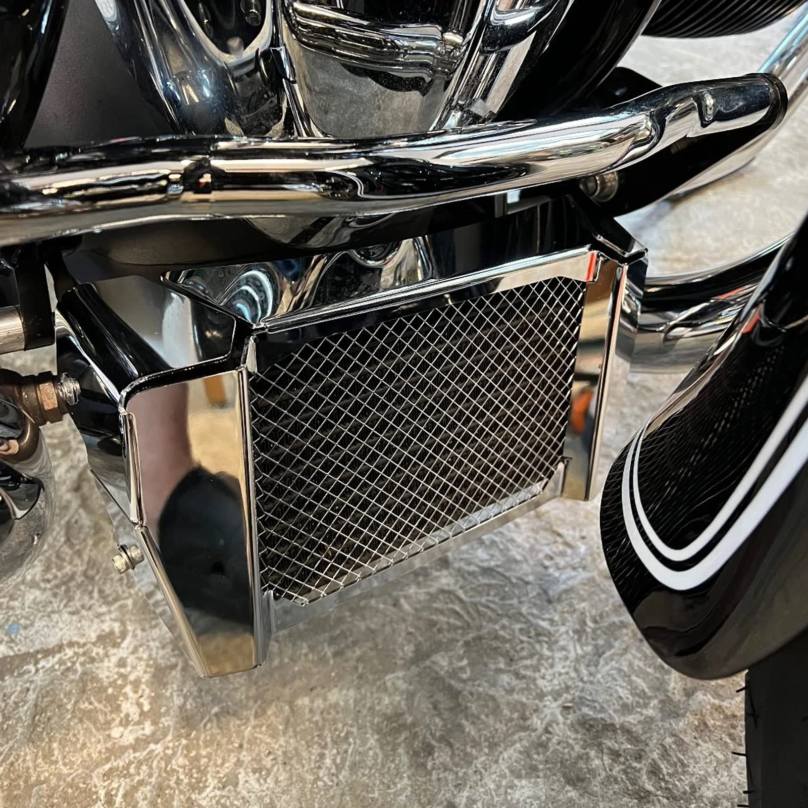 Motorcycle Radiator Grille Guard Water Tank Protective Cover Net For BMW R18/R 18 Classic R18B/R18 Transcontinental 2020-2026