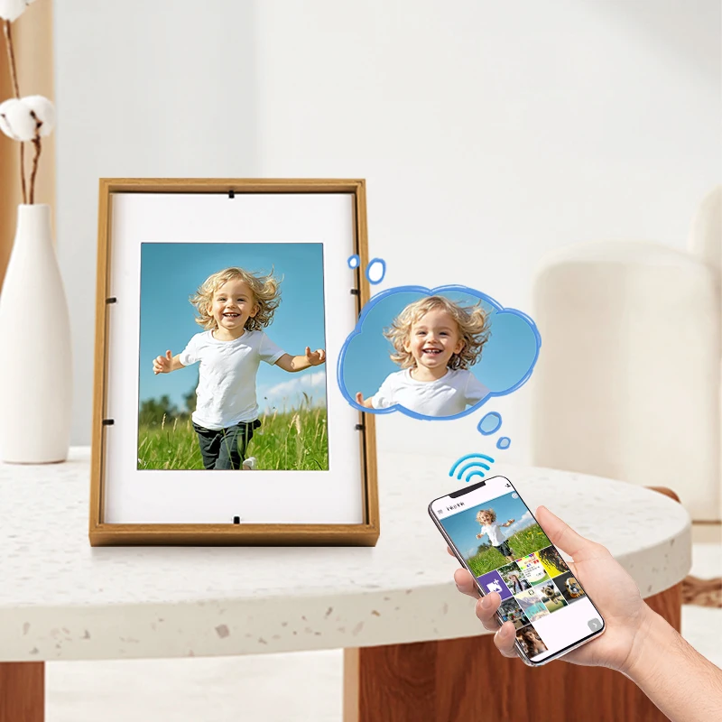 

XINPAI Classic 13 "или 12" цифровая фоторамка с электронными чернилами 1600x1200 IPS-экран поддерживает обнаружение фотографий