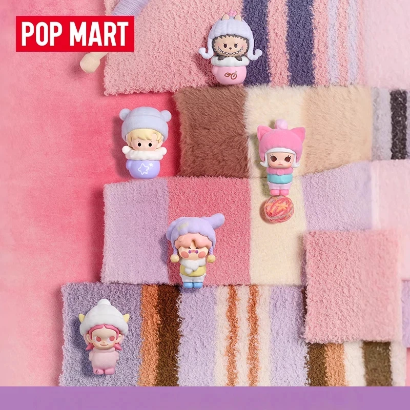 

Новый оригинальный POPMART POP BEAN, пушистая уютная мини-заглушка, мягкие игрушки, модный коллекционный настольный орнамент, подарок