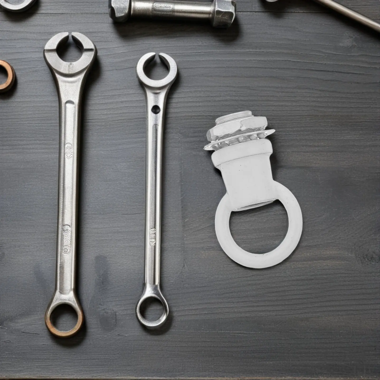 M10 Screw Thread Eye Nuts 10Pcs Decorative Pendant Light Hook Rings Smooth Finish Space Saving Fixture