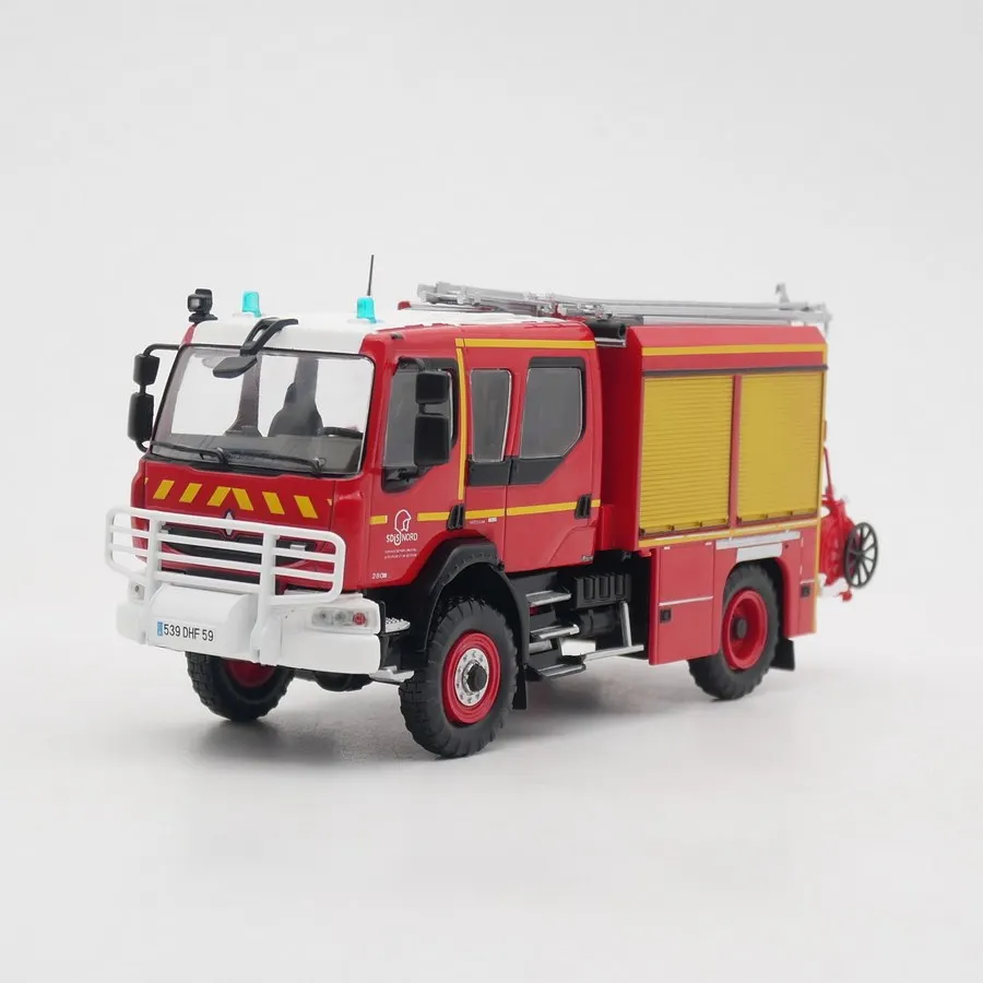 

Металлическая модель пожарной машины Renault Midlum 4x4 (Франция) в масштабе 1:43 от Ixo